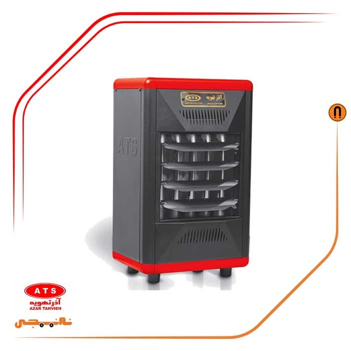 هیتر گازی آذر تهویه مدل A614 دو دور — تصویر ۲