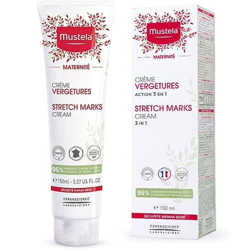 کرم ضد ترک بارداری mustela حجم 150 میل