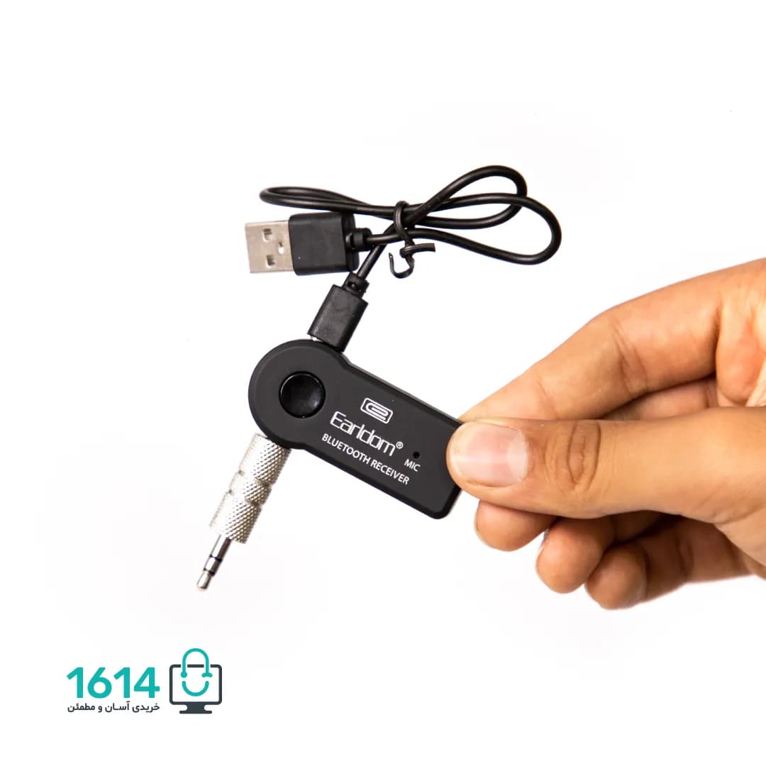 دانگل بلوتوث ارلدام مدل ET-M6 AUX — تصویر ۷
