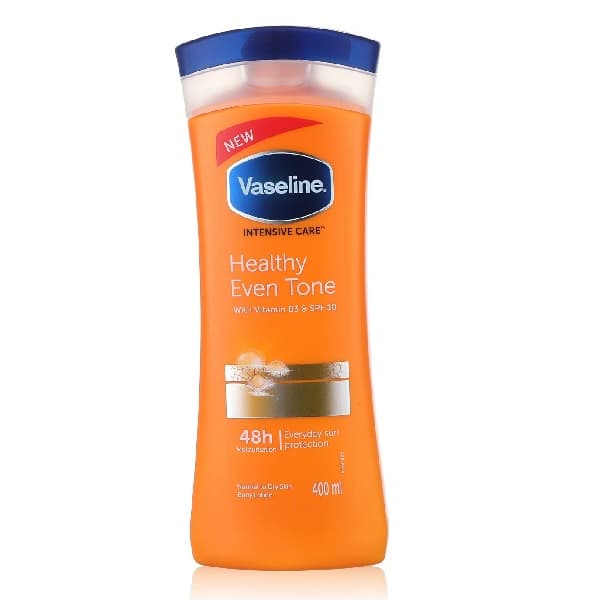 لوسیون بدن وازلین مدل Healthy Even Tone حجم 400 میل — تصویر ۳