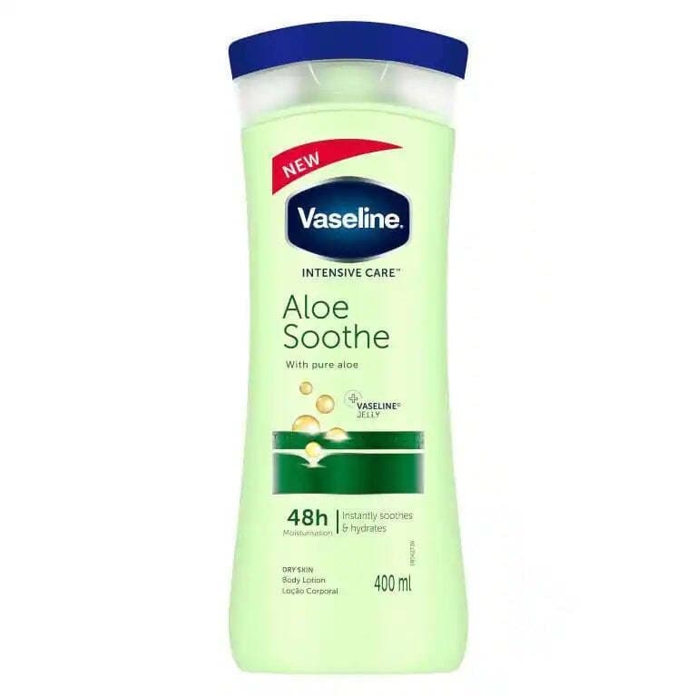 لوسیون بدن وازلین ALOE SOOTHE حجم 400 میل — تصویر ۴