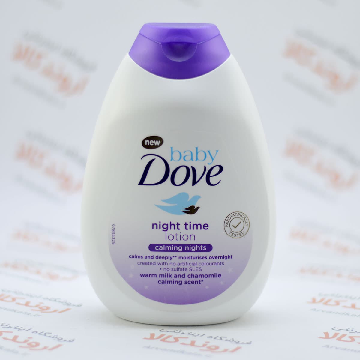 لوسیون بدن کودک داو Dove مدل Night Time