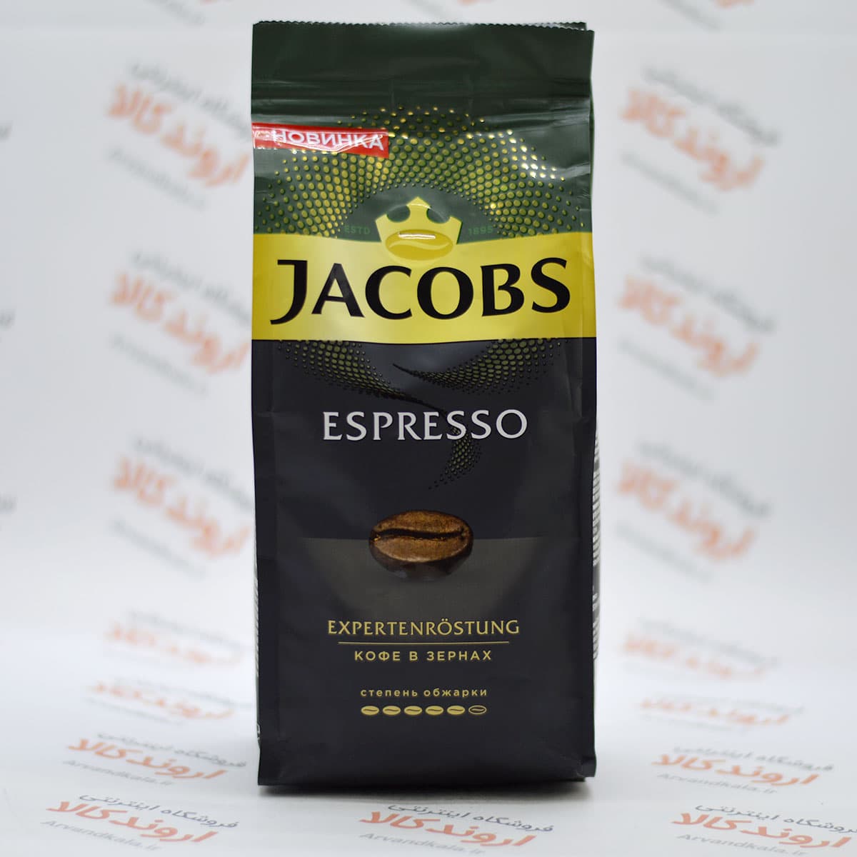 دانه قهوه جاکوبز Jacobs مدل 230gr)Espesso) — تصویر ۵