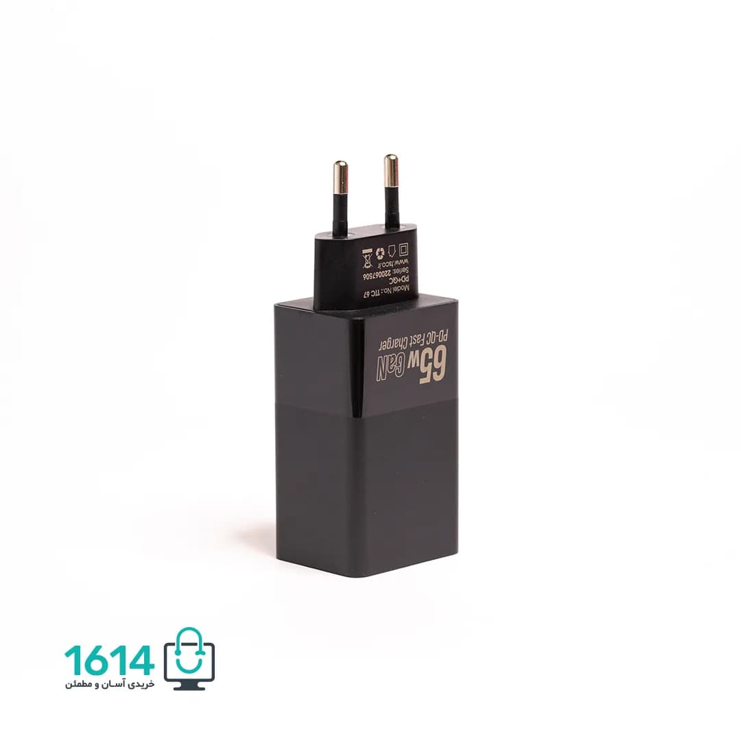 شارژر تایپ سی تسکو مدل TTC 67 65W PD