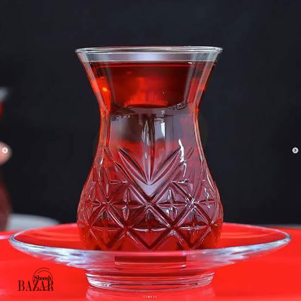 استکان و نعلبکی تایملس 170 سی سی پاشاباغچه کد 96992 — تصویر ۶