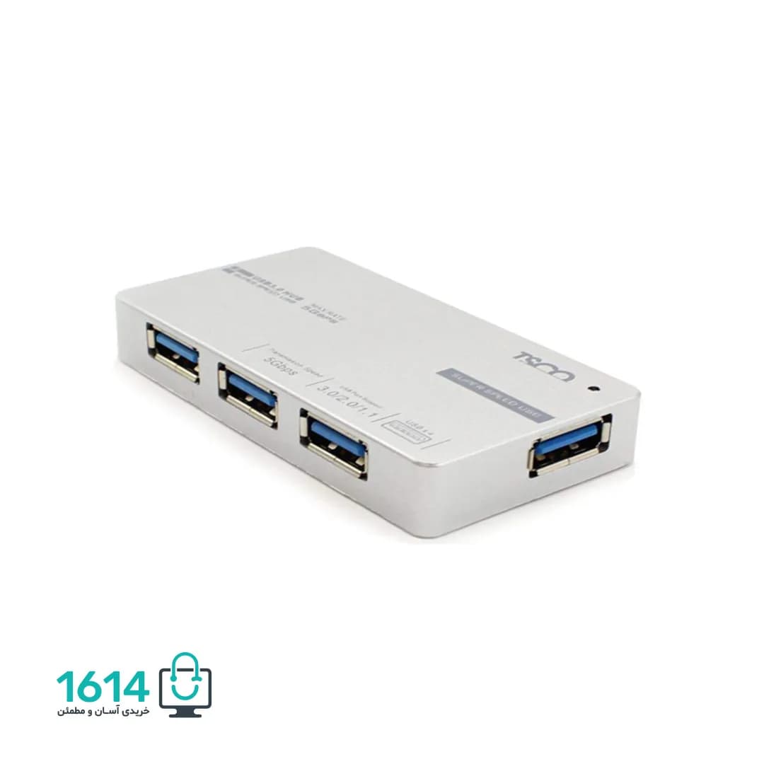 هاب یو اس بی 4 پورت تسکو مدل THU 1110 USB 3.0 — تصویر ۴