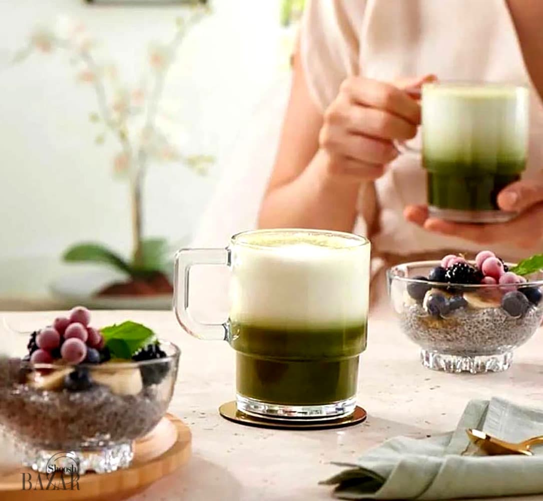 نیم لیوان هیل 4 عددی 320 سی سی پاشاباغچه کد 55843