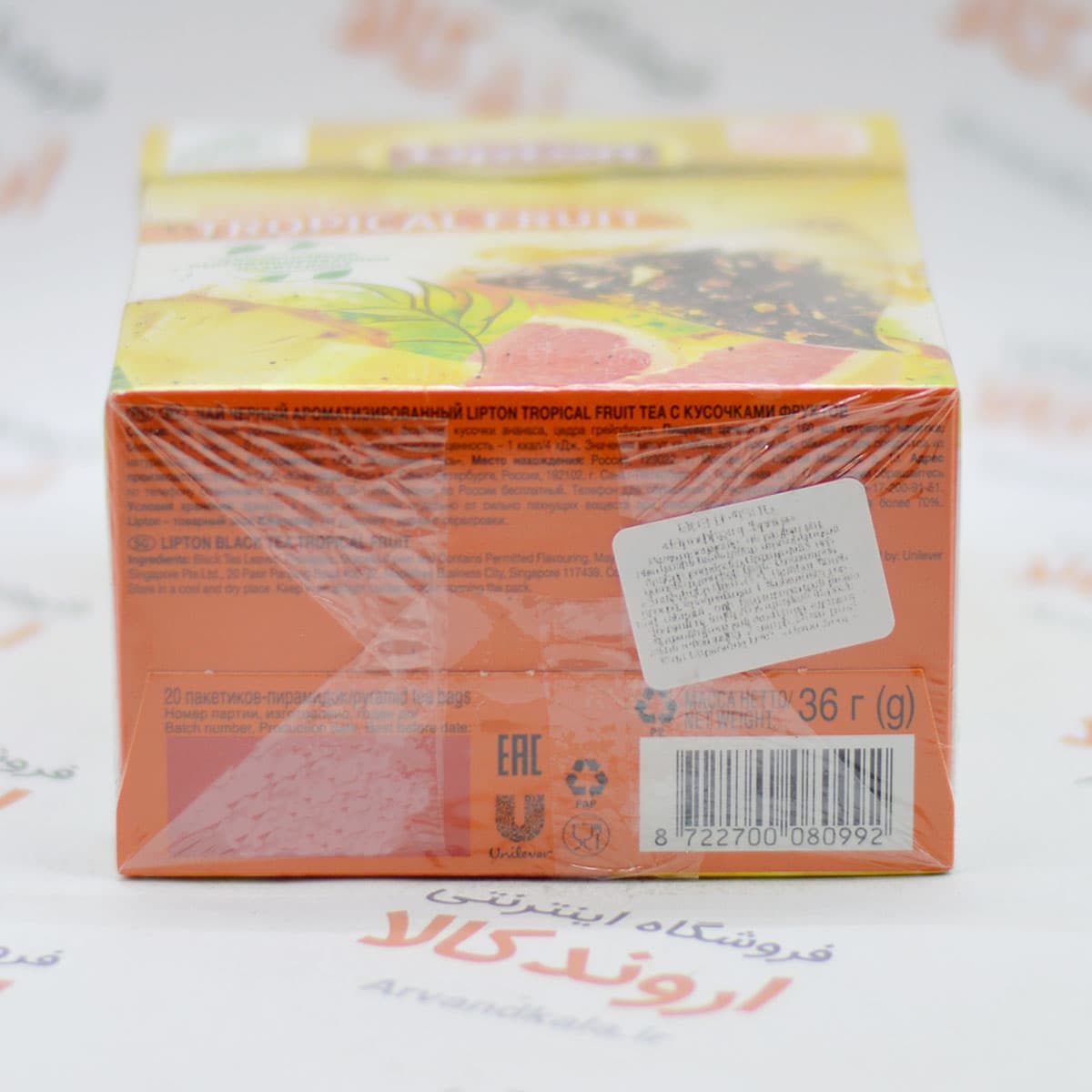 چای لیپتون Lipton مدل Tropical Fruit — تصویر ۹