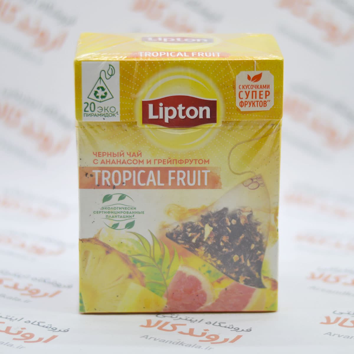 چای لیپتون Lipton مدل Tropical Fruit — تصویر ۵