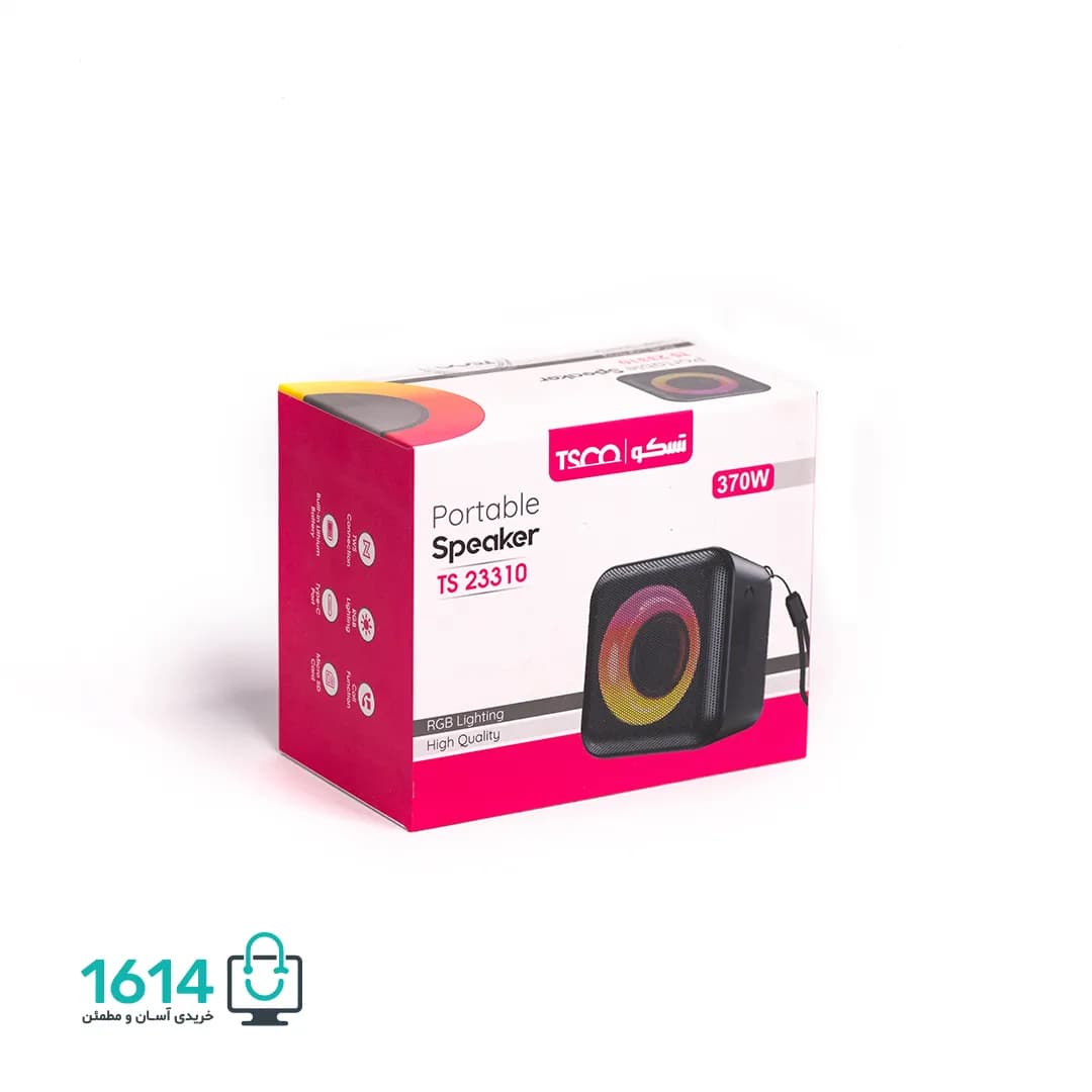 اسپیکر بلوتوثی تسکو مدل TS 23310 — تصویر ۹