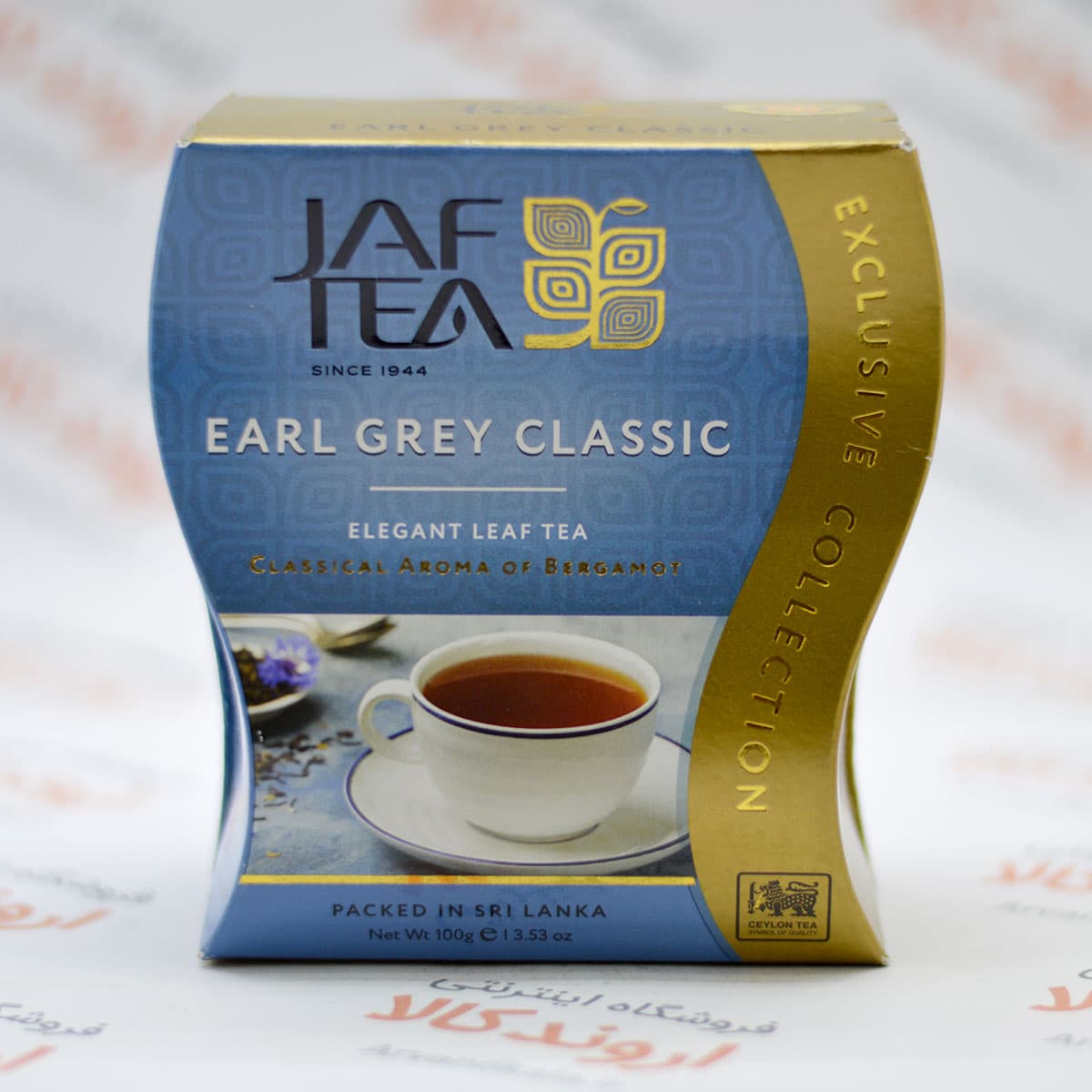 چای جف تی Jaf Tea مدل Earl Grey Classic