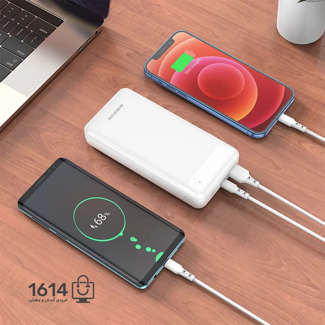 پاوربانک بروفون مدل BJ19A PD-QC3-20W 20000 — تصویر ۷