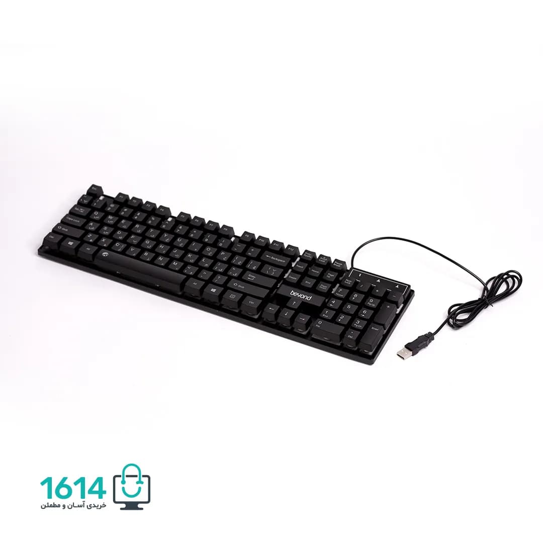 کیبورد سیمی بیاند مدل BK-7110 LED