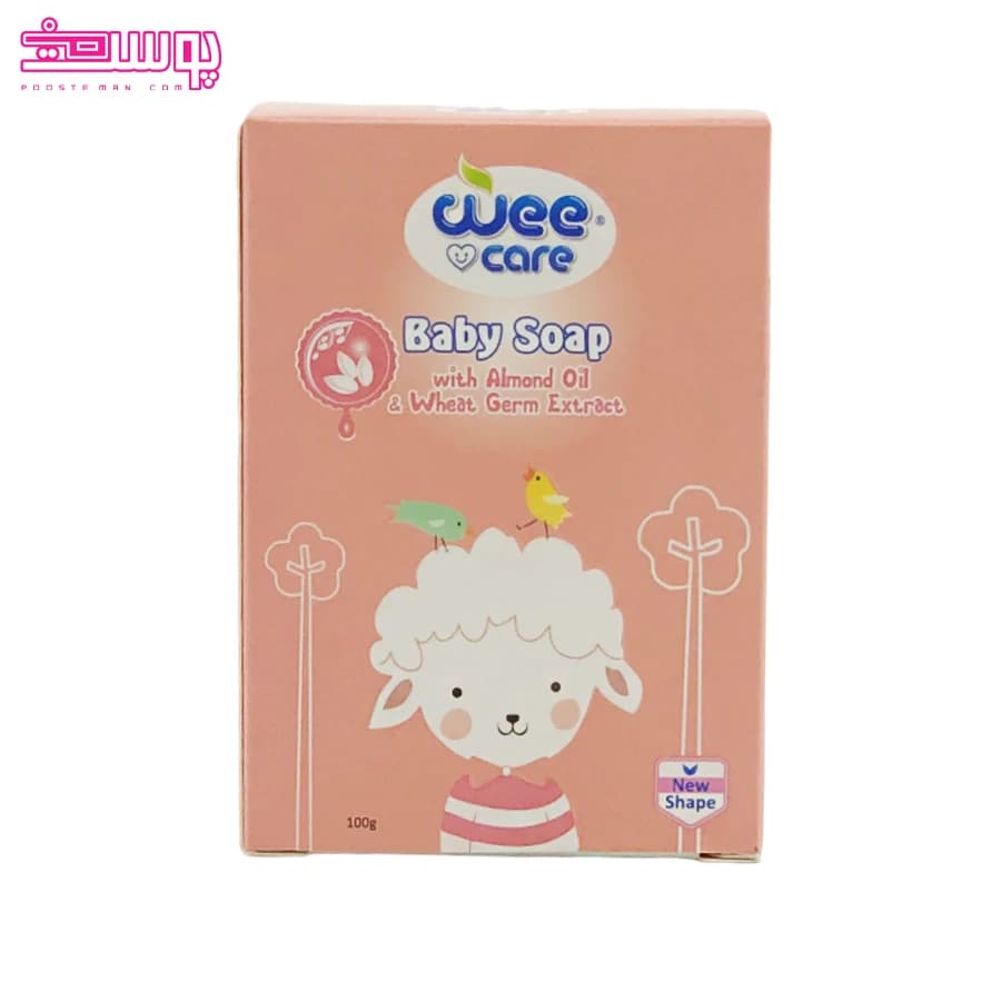 صابون بچه وی کر WEE CARE مدل ALMOND OIL — تصویر ۶