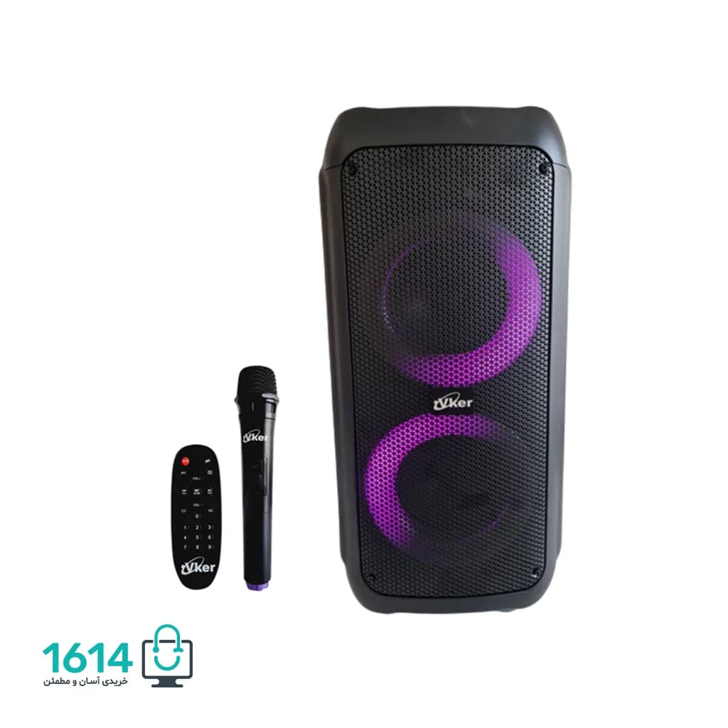اسپیکر پارتی باکس ویکر مدل T166F