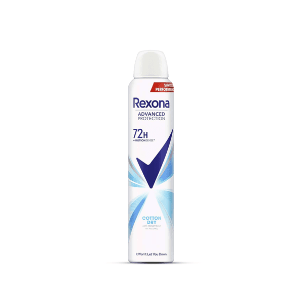 اسپری ضد تعریق زنانه 72 ساعته Cotton Dry رکسونا