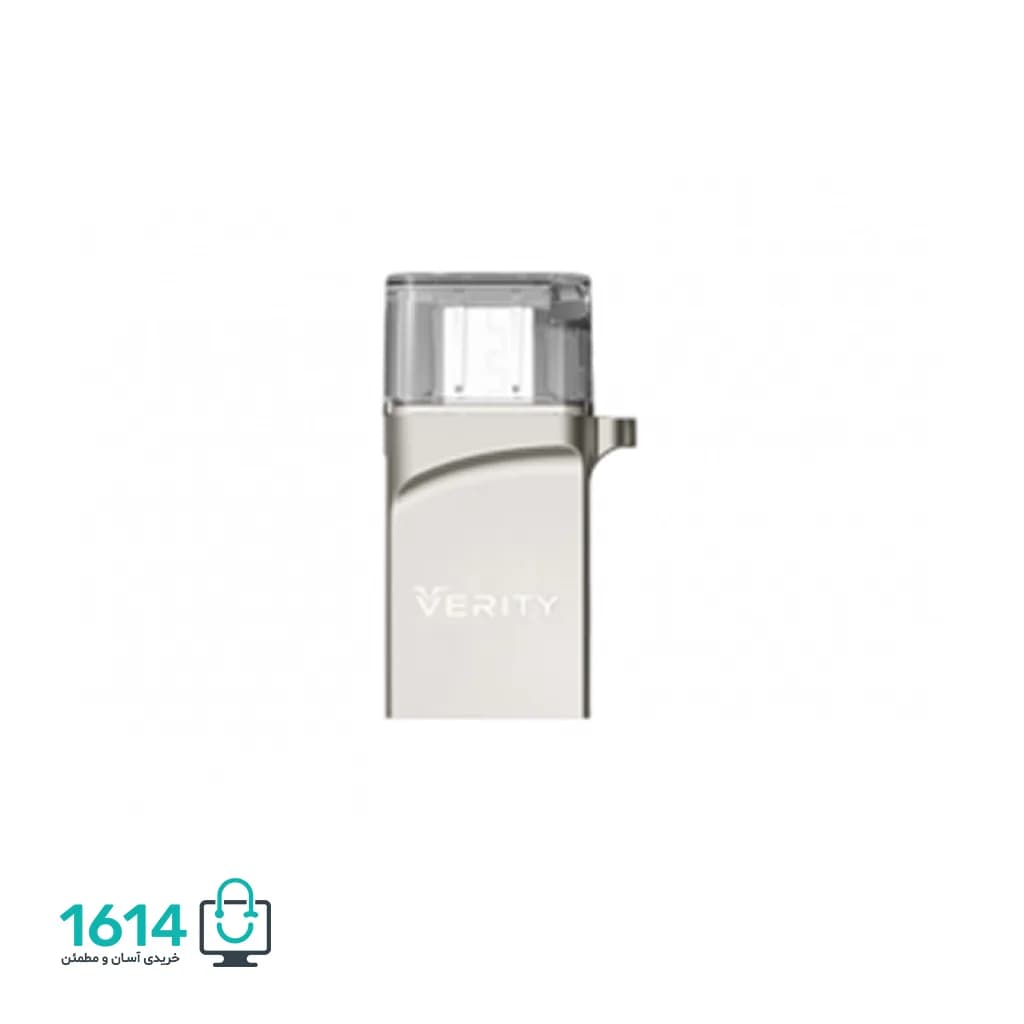 فلش دیسک 32 گیگ وریتی مدل O 502 USB 2.0 OTG — تصویر ۲