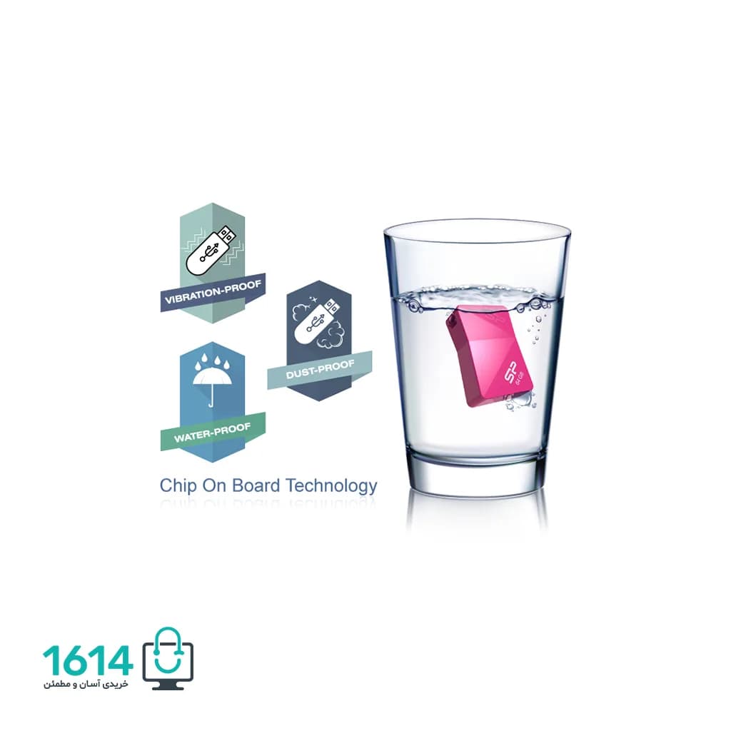 فلش دیسک 32 گیگ سیلیکون پاور مدل T08 USB 2.0 — تصویر ۹