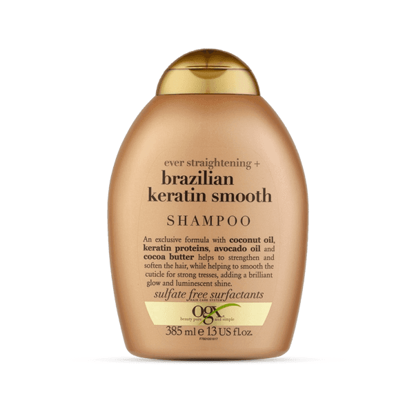 شامپو کراتین برزیلی اوجی ایکس مدل Brazilian Keratin Smooth — تصویر ۵