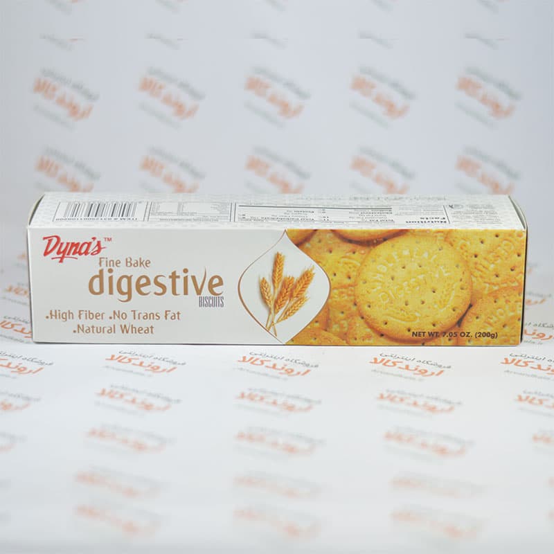 بیسکویت دیجستیو دایناس Dyna’s مدل digestive