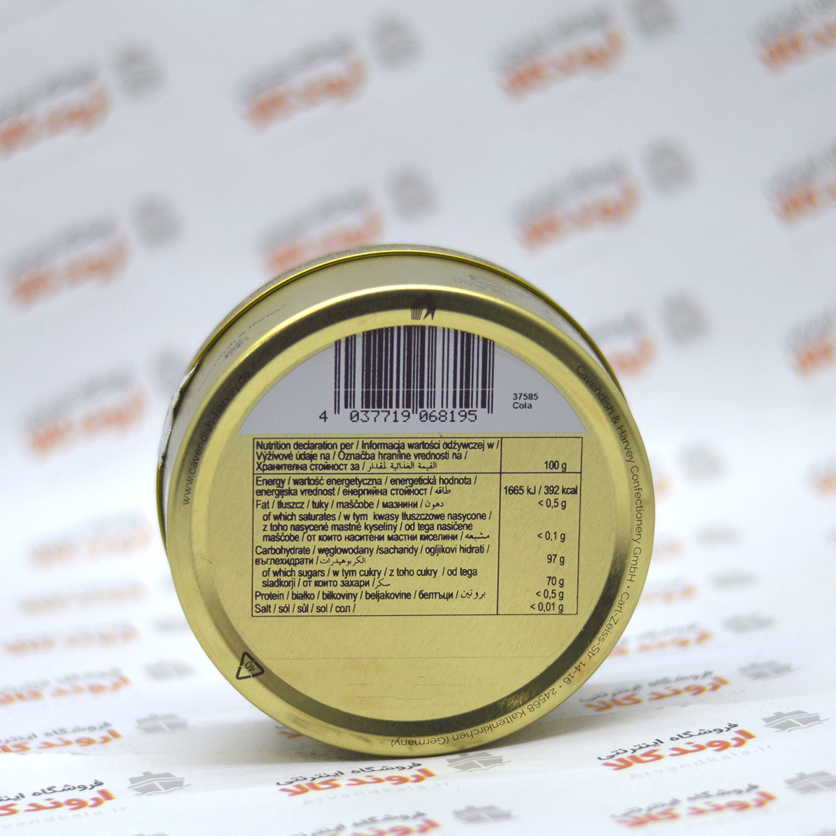 آبنبات کاوندیش اند هاروی Cavendish & Hervey مدل Cola — تصویر ۳