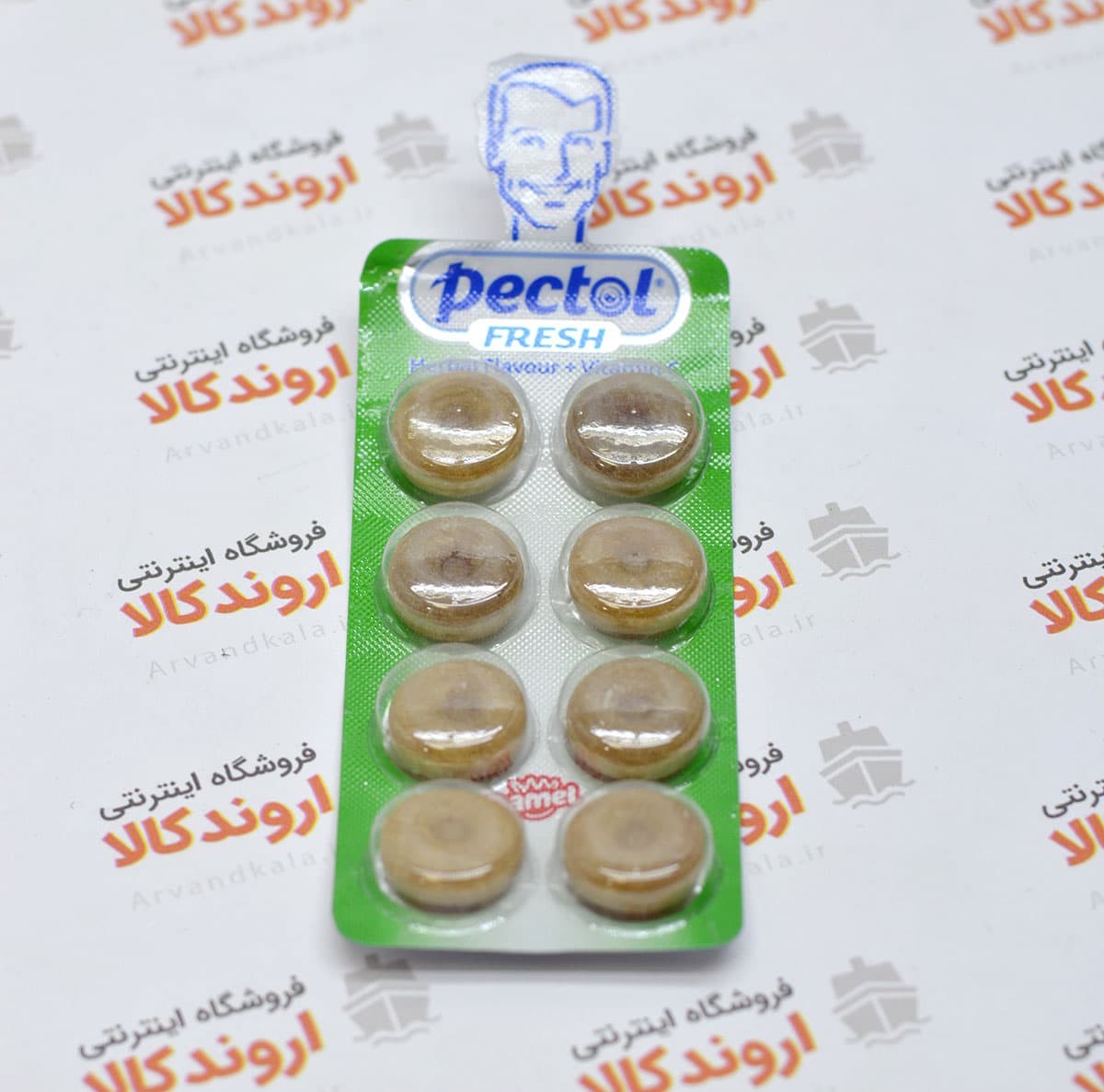 آبنبات سرد پکتول Pectol مدل Herbal