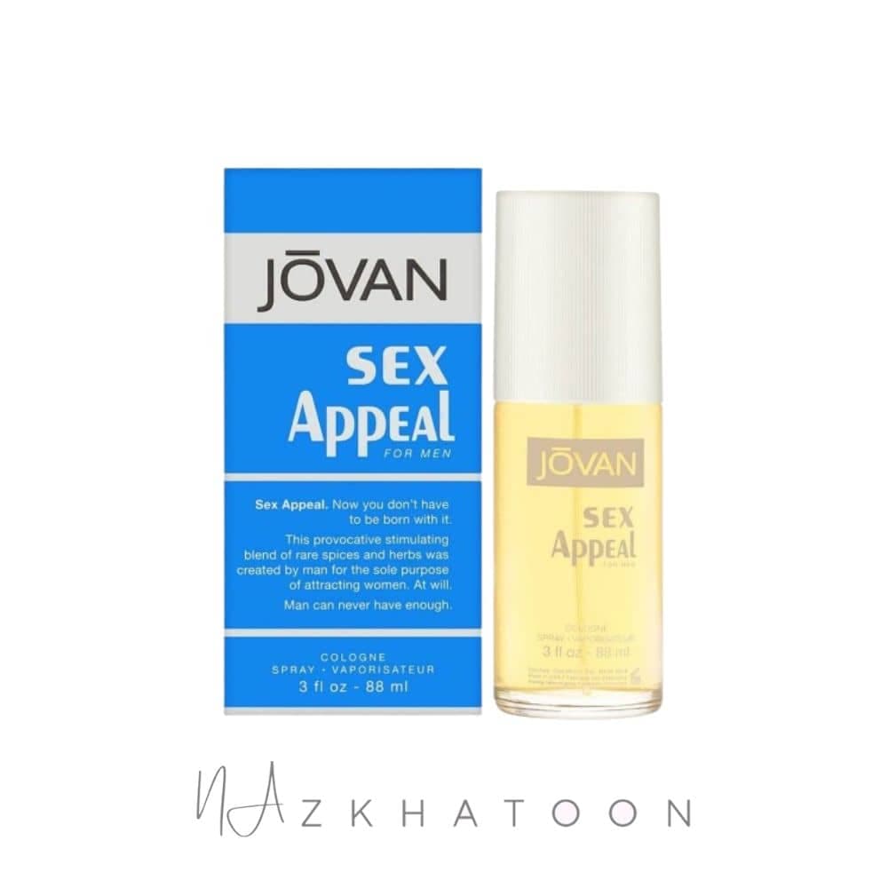 ادکلن مردانه JOVAN مدل S-X AppeaL — تصویر ۴