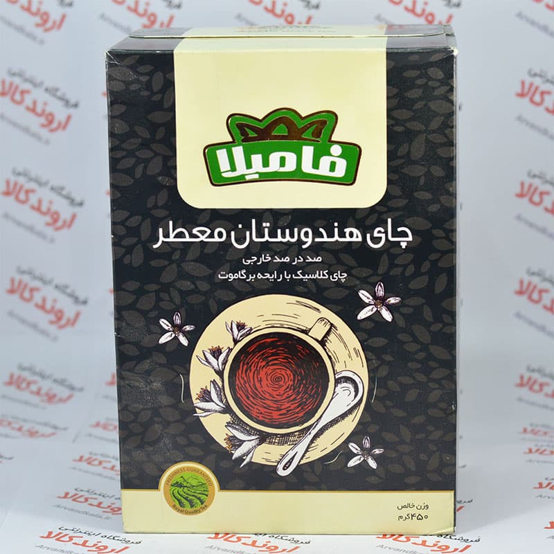 چای هندوستان معطر فامیلا Famila مدل (Earl Grey(450gr