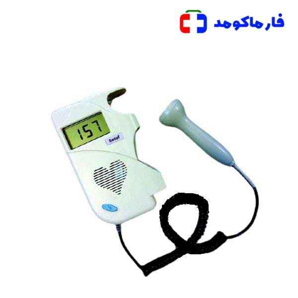 جنین یاب پرتابل فنون طب مدل صدف با نمایشگر — تصویر ۲
