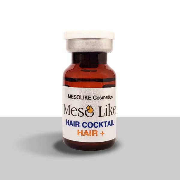 کوکتل تقویت مو سر هیر پلاس مزولایک Hair+