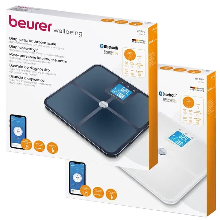 ترازو دیجیتالی تشخیصی بیورر مدل BF950 — تصویر ۴