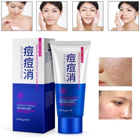 فوم شستشوی ابریشمی ضد جوش بیوآکوا BIOAQUA — تصویر ۱۲