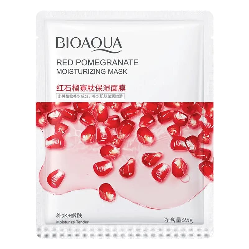 ماسک ورقه ای انار بیوآکوا BIOAQUA — تصویر ۴