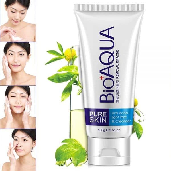 فوم شستشوی ضد جوش و آکنه بیوآکوا BIOAQUA — تصویر ۴