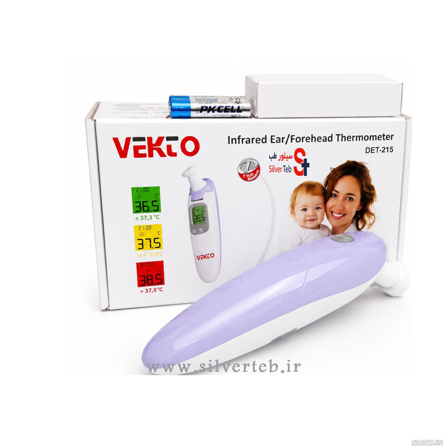 تب سنج دیجیتالی وکتو مدل DET-215 — تصویر ۳