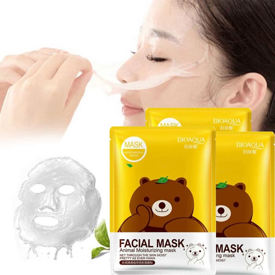 ماسک ورقه ای صورت خرس بیوآکوا BIOAQUA — تصویر ۸