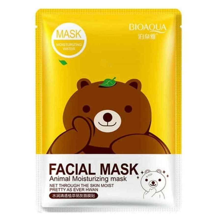 ماسک ورقه ای صورت خرس بیوآکوا BIOAQUA