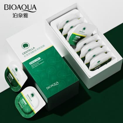 ماسک گلی ۸ عددی سنتلا برند بیوآکوا BIOAQUA