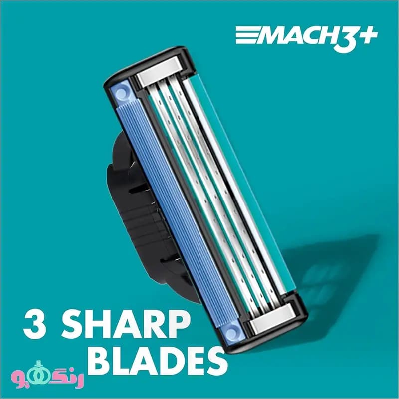 دستگاه ژیلت MACH3 با 2 یدک — تصویر ۱۱