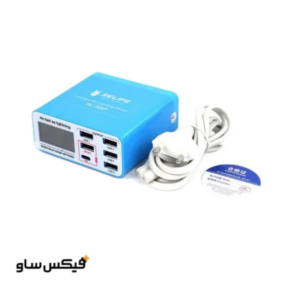 مولتی شارژر ۶ پورت ریلایف RELIFE RL-304P — تصویر ۱۱