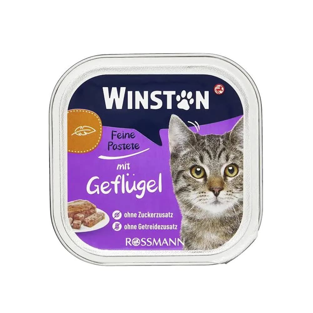 ووم گربه با طعم طیور وینستون – Winston