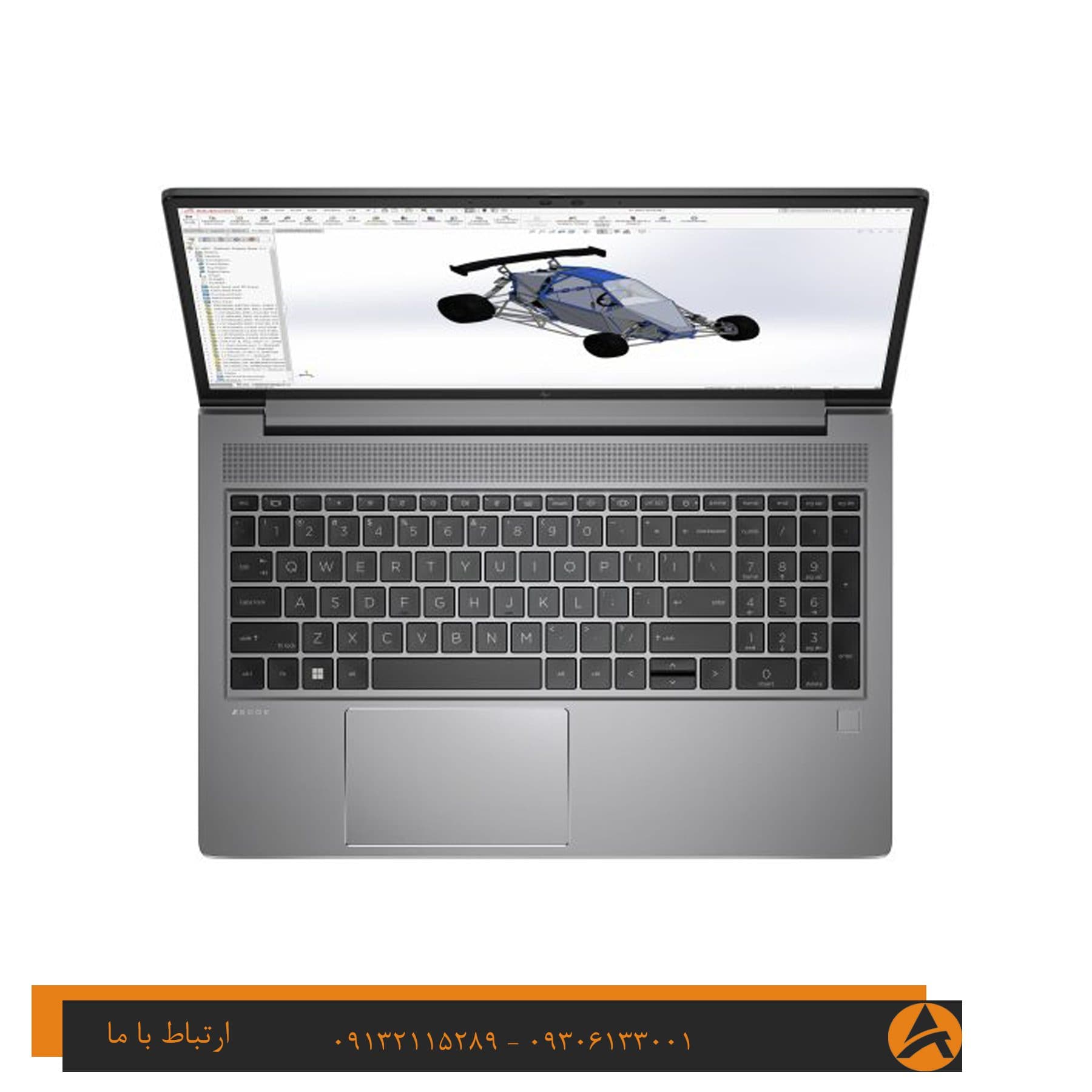 لپ تاپ اپن باکس تاچ اچ پی مدل HP ZBOOK POWER 15 G9 -I7 16G 1tr SSD 4GB — تصویر ۴