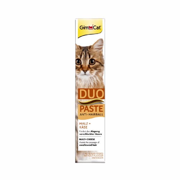 خمیر مالت گربه با طعم پنیر جیم کت Duo Paste