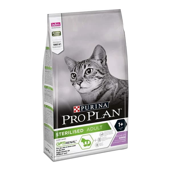غذای گربه استریلایزد با طعم بوقلمون پروپلن – Pro Plan Sterilised