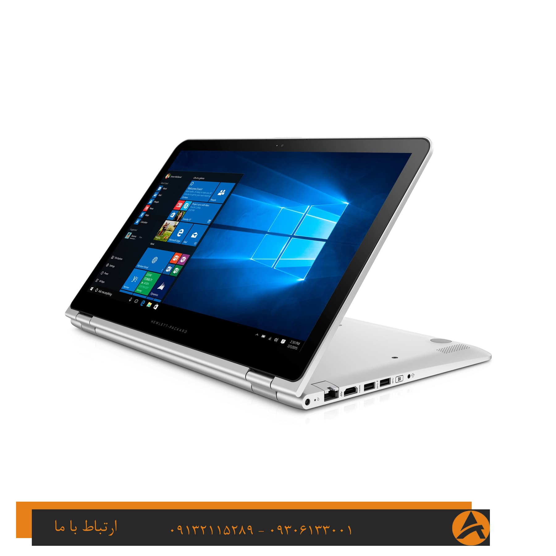 لپ تاپ اپن باکس اچ پی تاچ مدل HP ENVY 15 X360 CONVERTIBLE TOUCH -i7 16G 1tr 512 SSD INTEL Iris® Xe — تصویر ۷