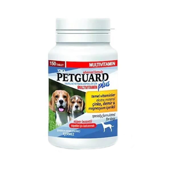 مولتی ویتامین سگ پت گارد پلاس – Petguard Plus