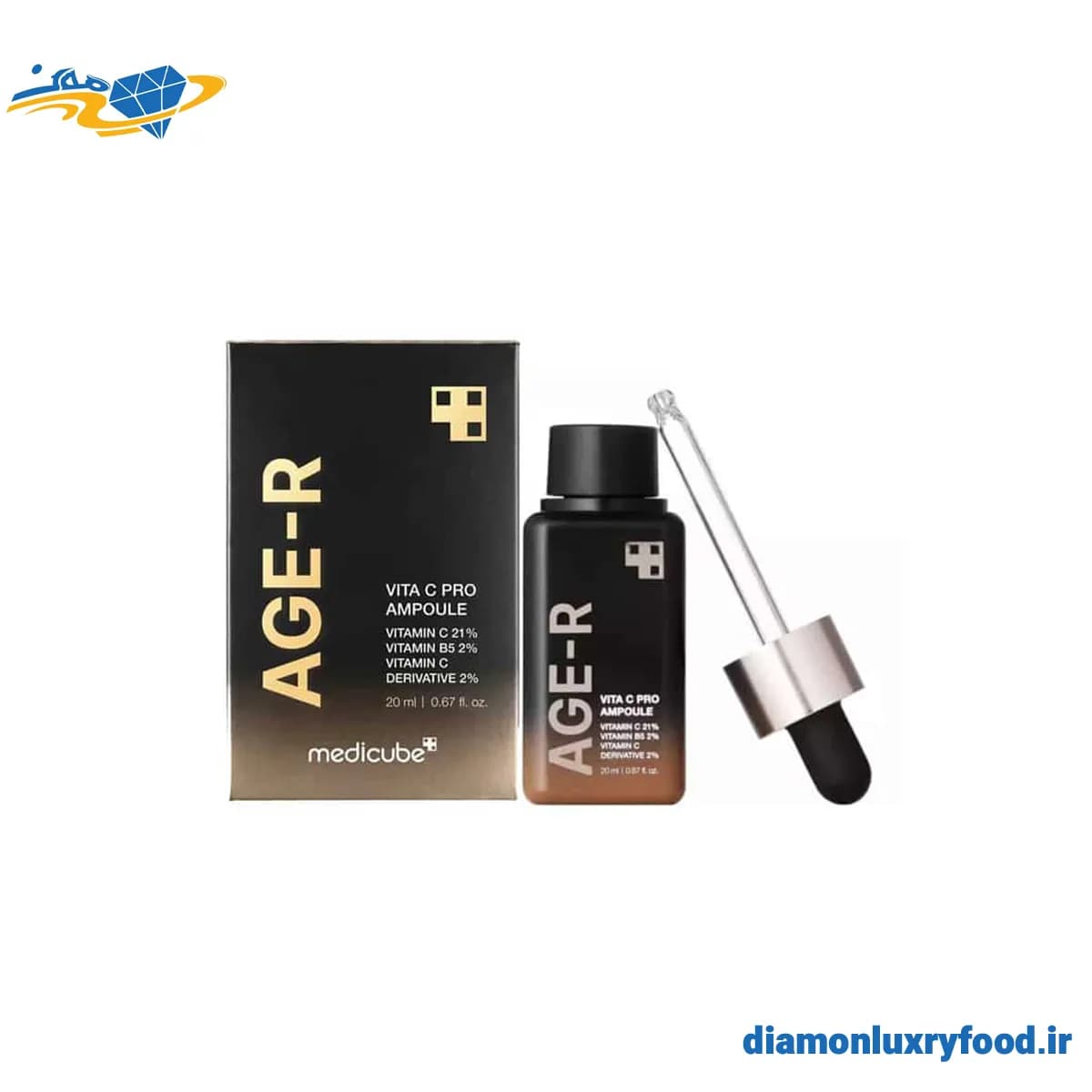 آمپول ویتامین سی پرو مدی کیوب روشن کننده و جوانساز پوست Medicube Age-R Vita C Pro Ampoule — تصویر ۱۲