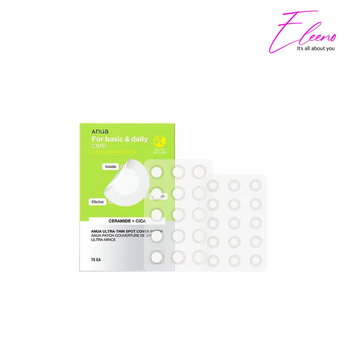 پچ ضد جوش 75 عددی سیکا سراماید آنوا Anua Ultra-Thin Spot Cover Patch 75ea — تصویر ۷