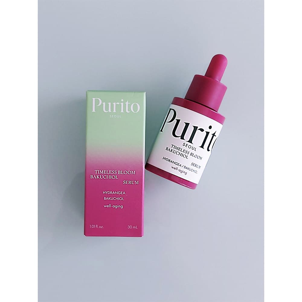 سرم ضد چروک و جوانساز باکوچیول بلوم پیوریتو Purito SEOUL Timeless Bloom Bakuchiol Serum — تصویر ۹