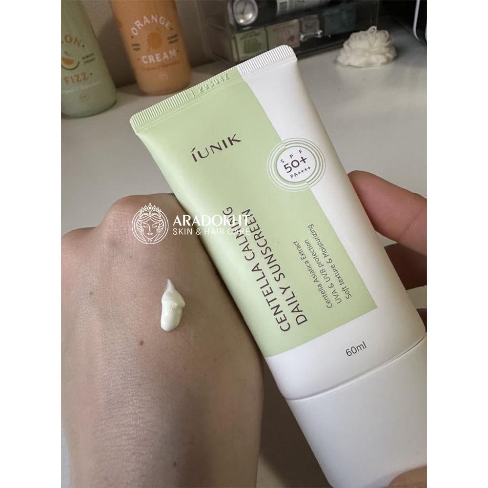 ضد آفتاب روزانه سنتلا آیونیک تسکین دهنده پوست iUNIK Centella Calming Daily Sunscreen — تصویر ۱۲